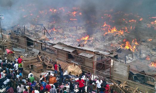 Benin Fire