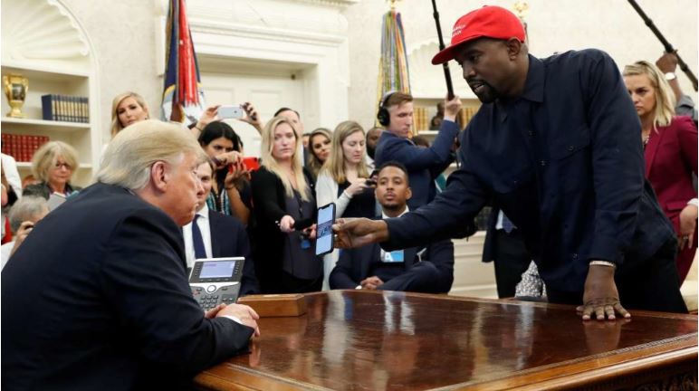 Kanye West, Donald Trump