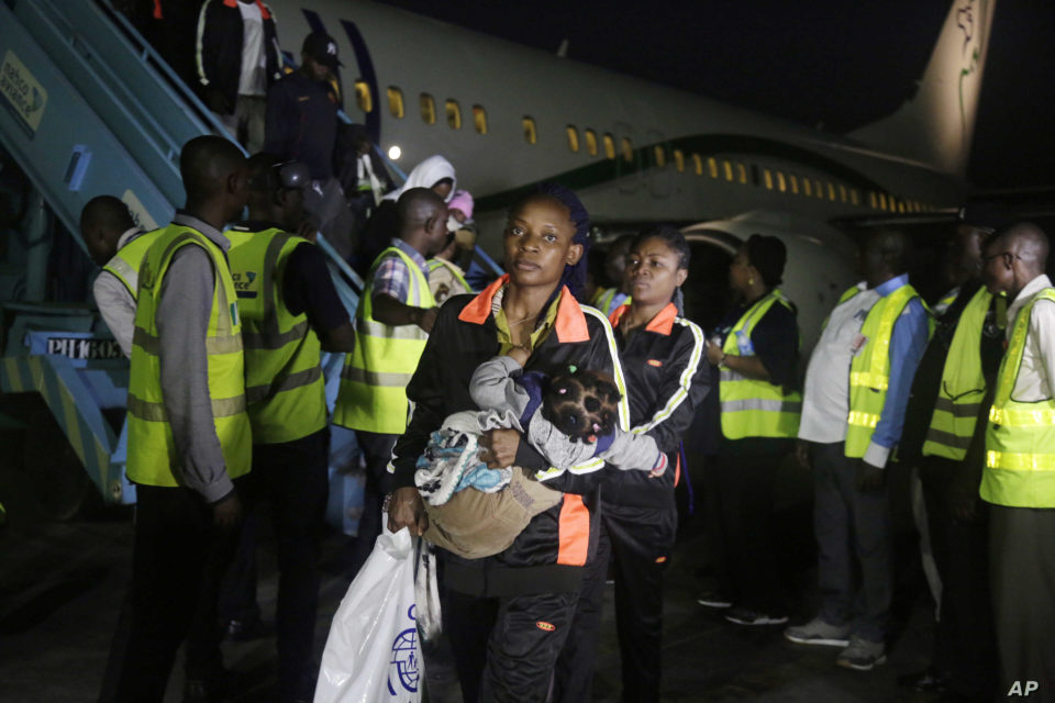 Nigerian Evacuees
