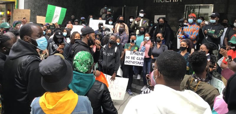 END SARS Protest New York