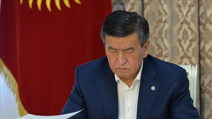 President Sooronbai Jeenbekov Resigns
