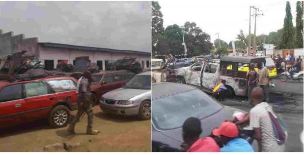 Customs and Youth Clash