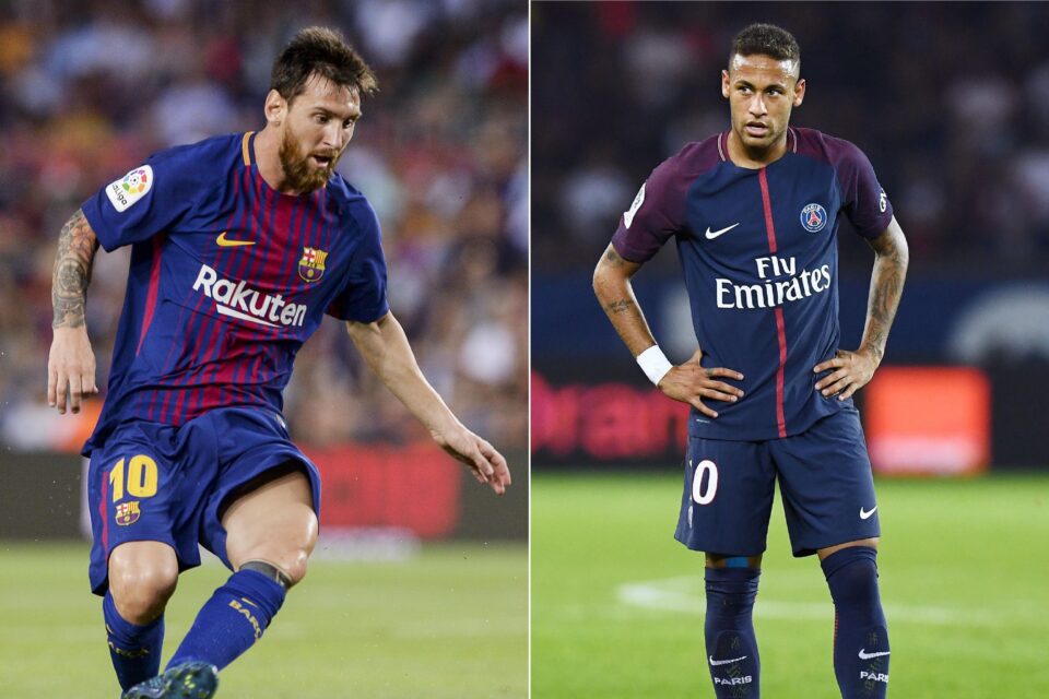 Neymar and Messi