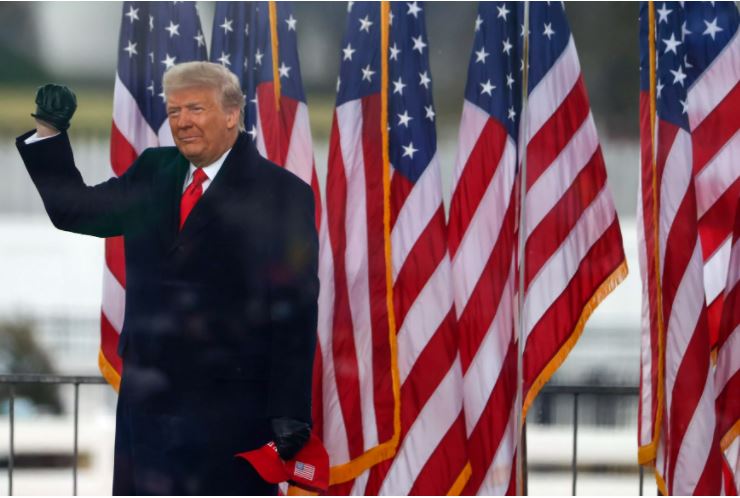 Trump Makes Farewell Speech