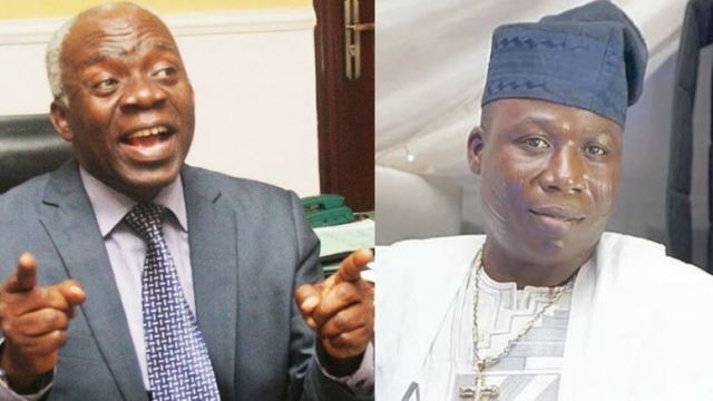 Femi Falana and Sunday Igboho