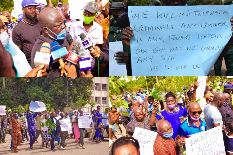 Ondo Farmers Protesting