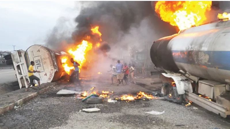 Tanker Explosion In Ogun State