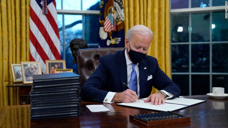 Biden Revokes Trump Immigrant Visa Ban