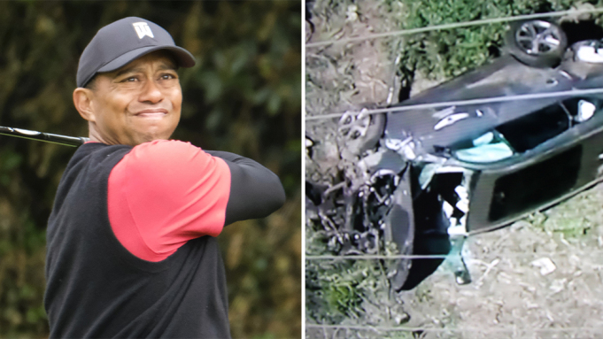 Tiger Woods Car Crash