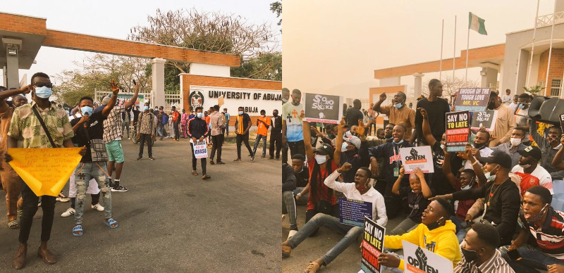 UNIABUJA Students Protest