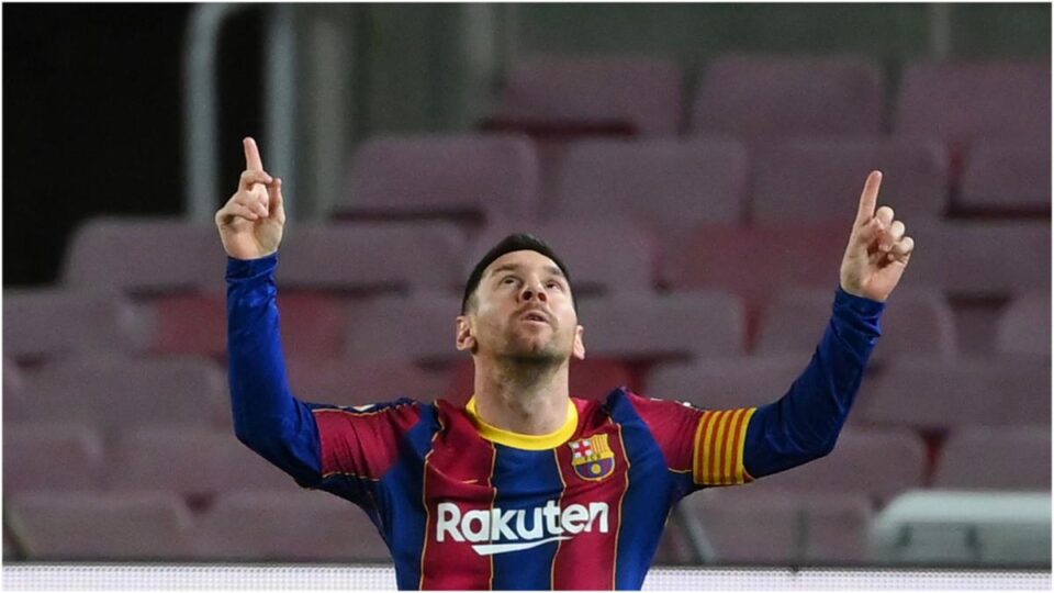 Messi Equals Xavi's Appearance Record