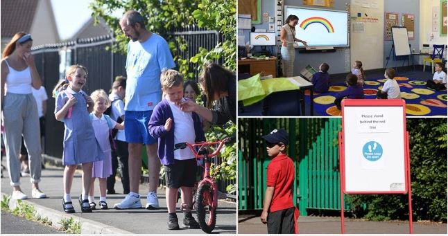 School Children Resume In England