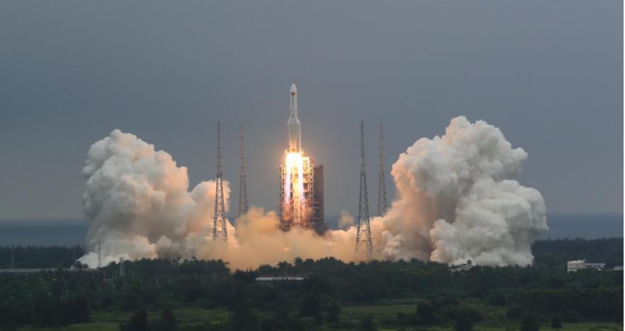 China Launches New Module Of Space Station