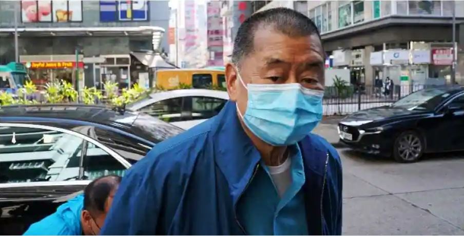 Jimmy Lai Sentenced To Prison