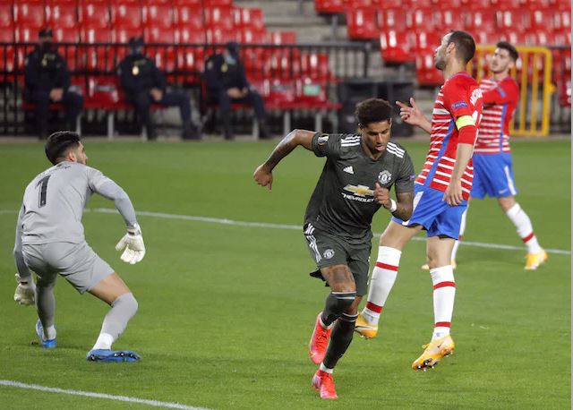 Man United Beat Granada 2-0 In Europa League