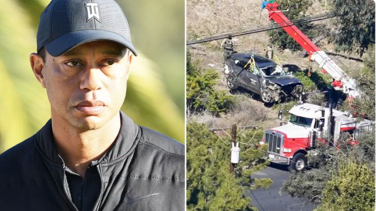 Police Determine Cause Of Tiger Woods Crash
