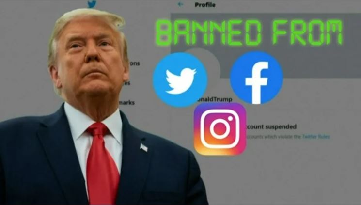 Trump Banned From Facebook