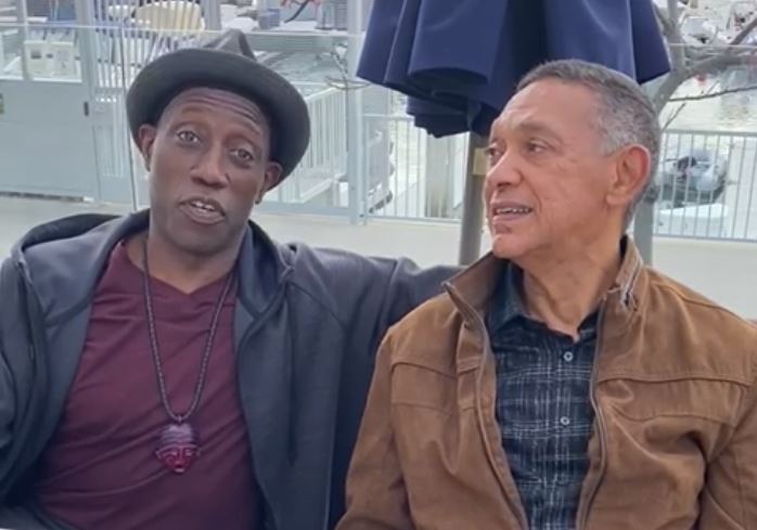 Wesley Snipes and Ben Murray-Bruce