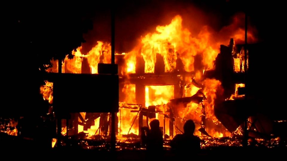 Fire Guts INEC Office In Enugu