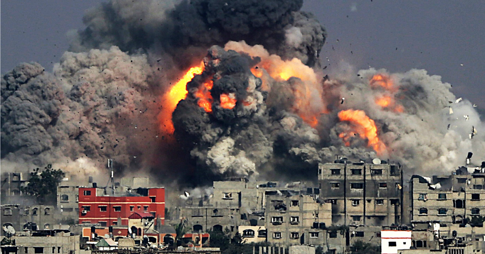 Israel Attack On Gaza Continues On Fifth Day