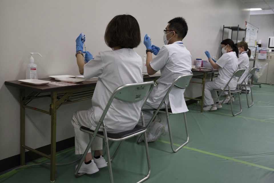 Japan Opens Mass Vaccination Centre