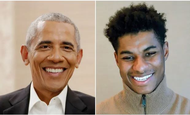 Marcus Rashford Speaks To Barack Obama
