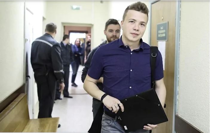 Detained Belarusian Blogger