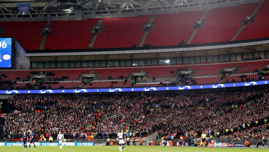 Fans At Wembley Stadium