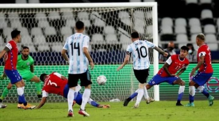 Messi Scores As Argentina Draws With Chile